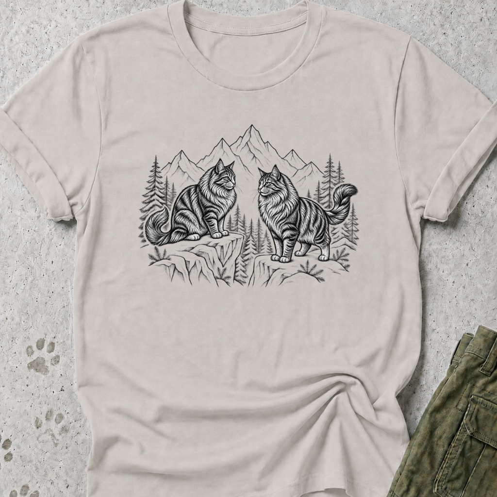 Two Wild Cats Graphic Tee