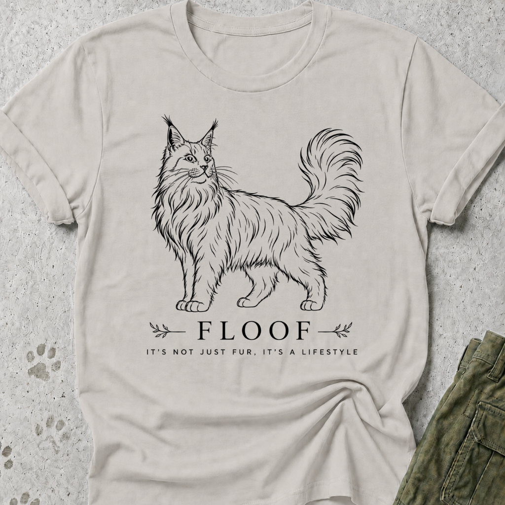 Maine Coon Floof Graphic Tee