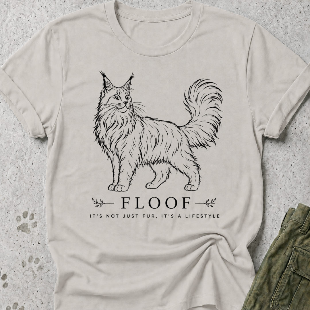 Maine Coon Floof Graphic Tee