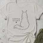 Maine Coon Gentle Giant Back Graphic Tee