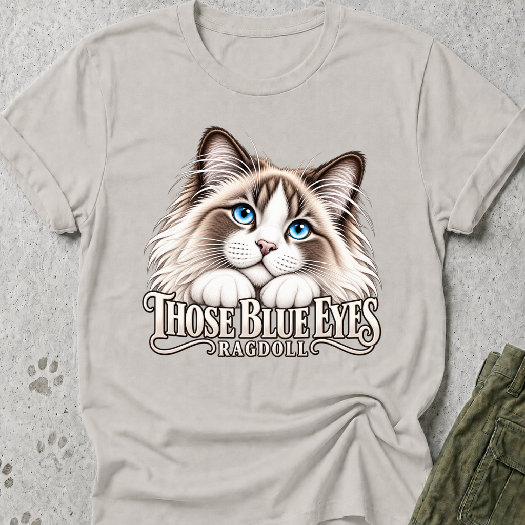 Ragdoll Those Blue Eyes Graphic Tee