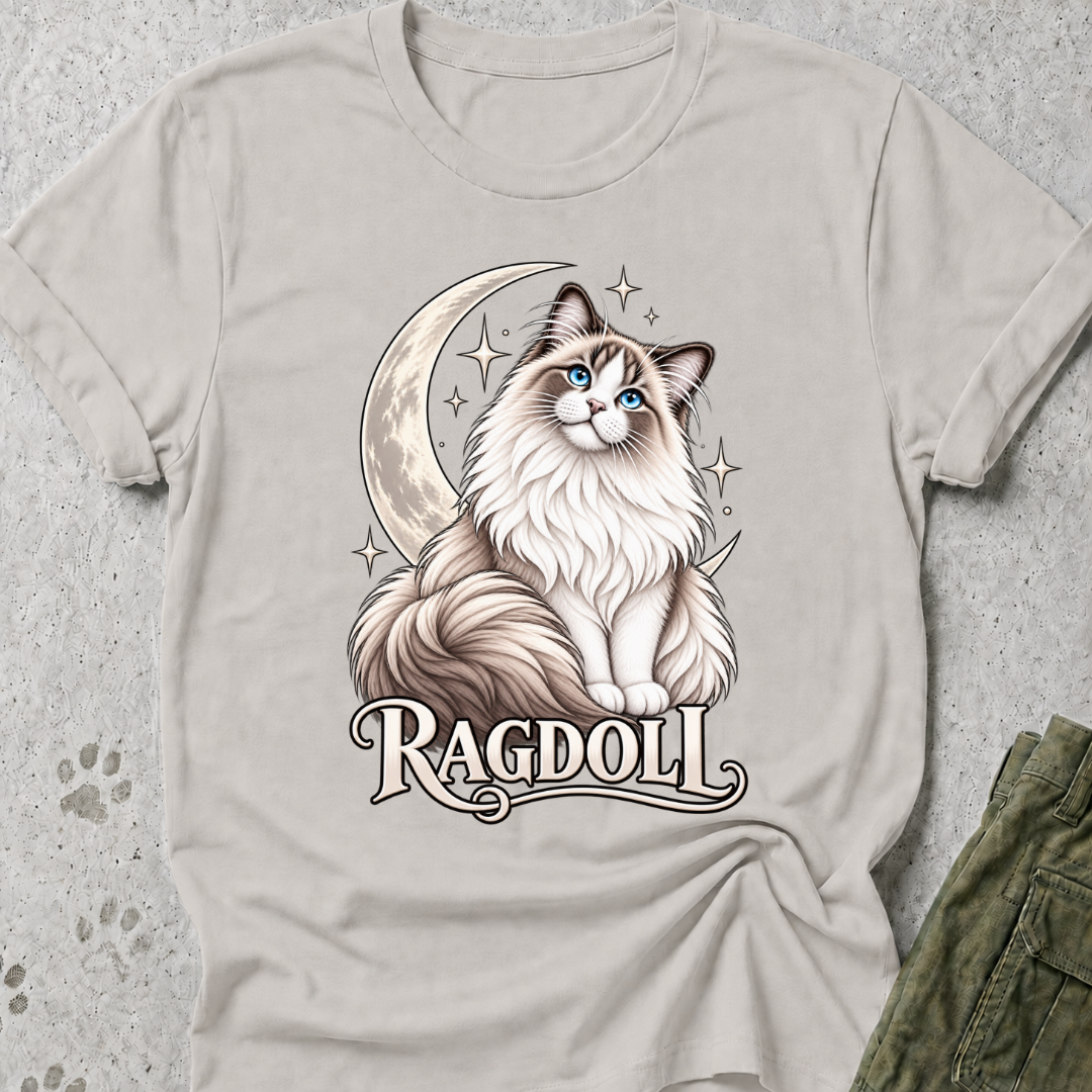 Ragdoll Moon Graphic Tee