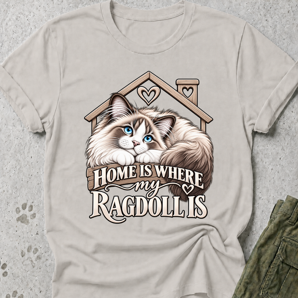 Ragdoll Home Graphic Tee