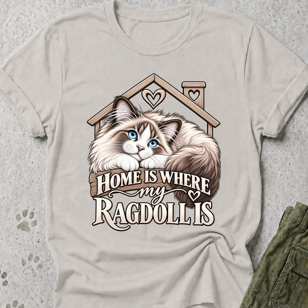 Ragdoll Home Graphic Tee