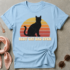 Best Cat Dad Ever Two Graphic Tee