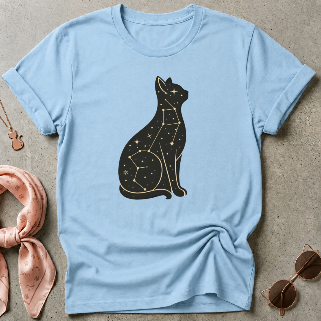 Cat Constellation Graphic Tee