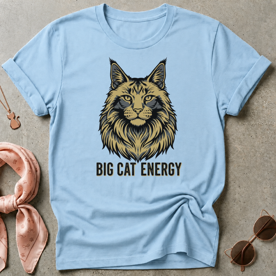 Big Cat Energy Two Graphic Tee