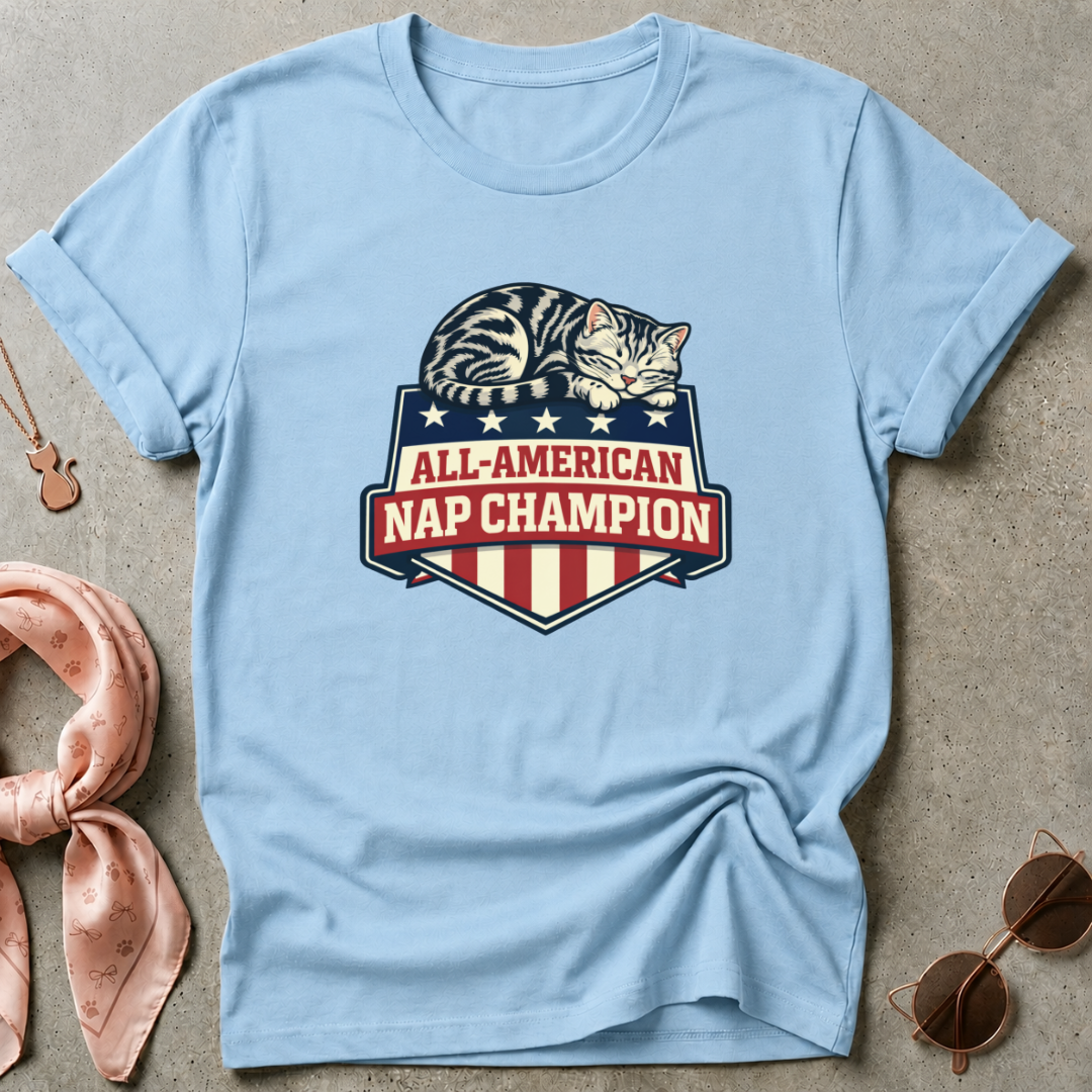 All-American Nap Champion Graphic Tee