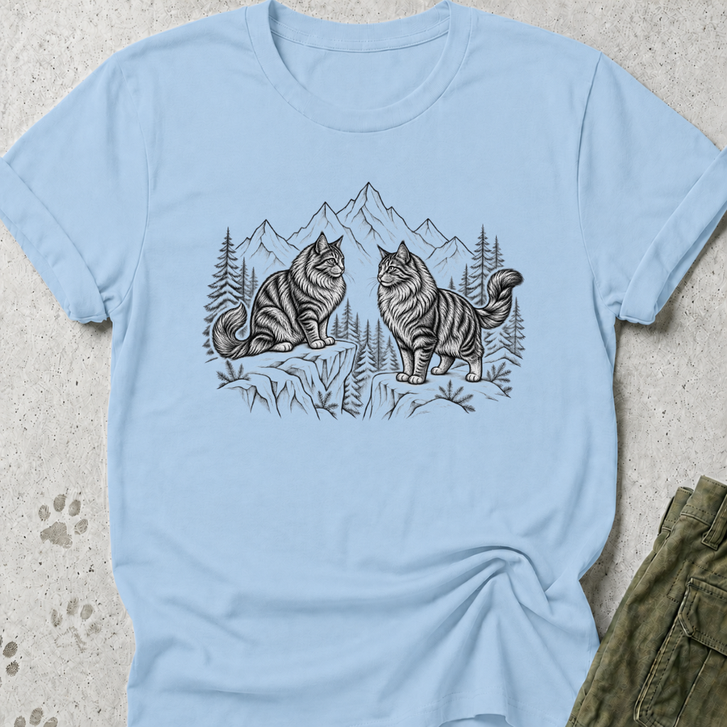 Two Wild Cats Graphic Tee