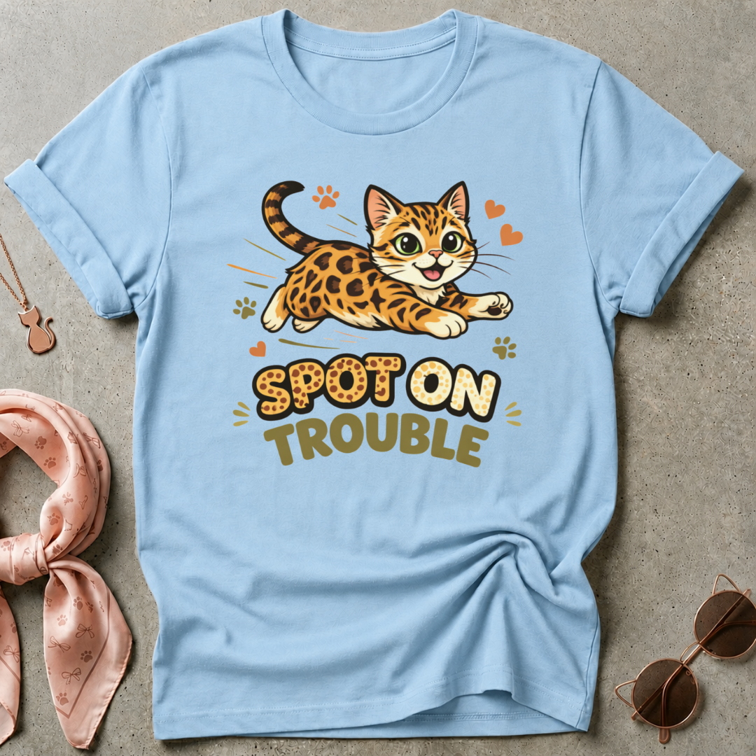 Spot On Trouble Graphic Tee