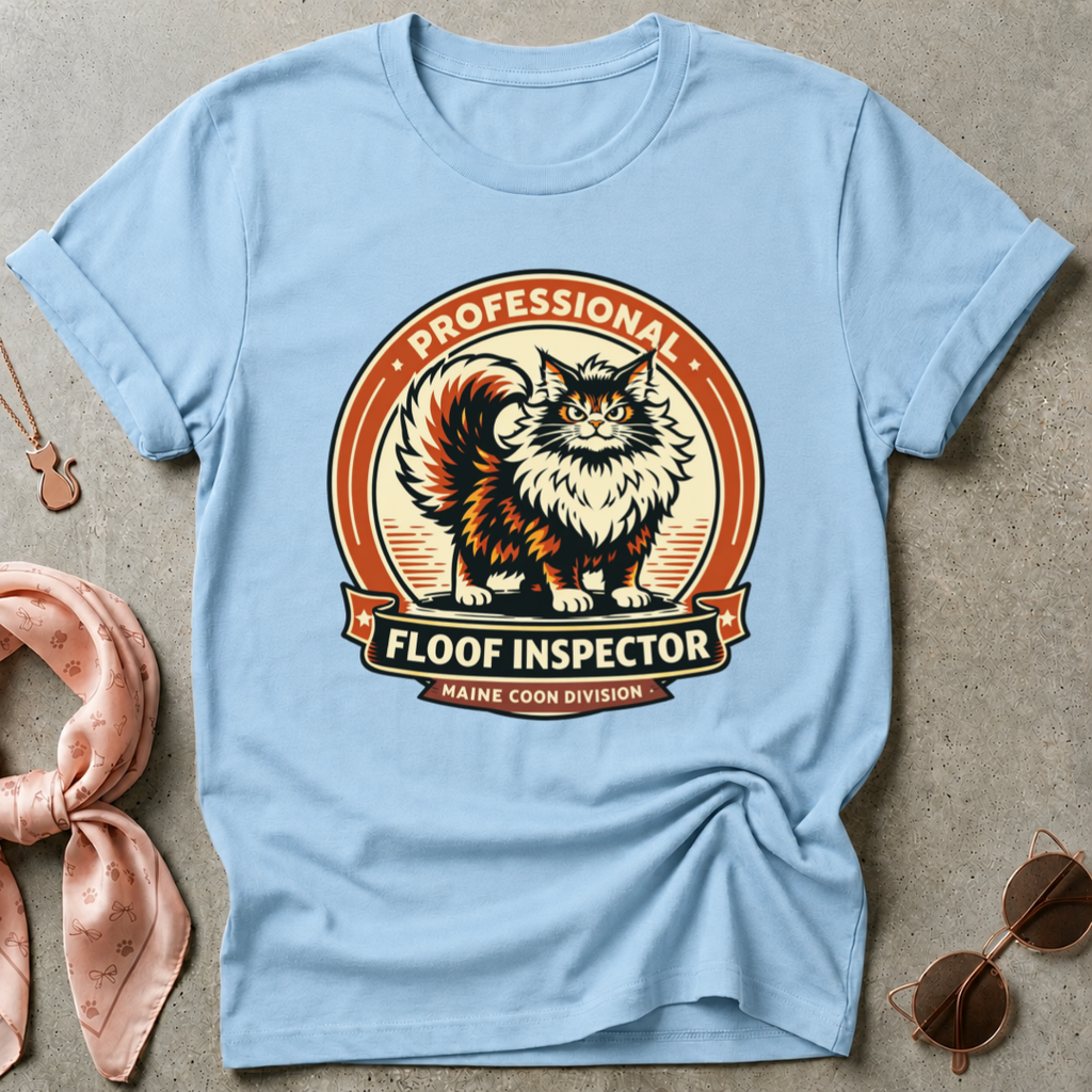 Professional Floof Inspector Graphic Tee