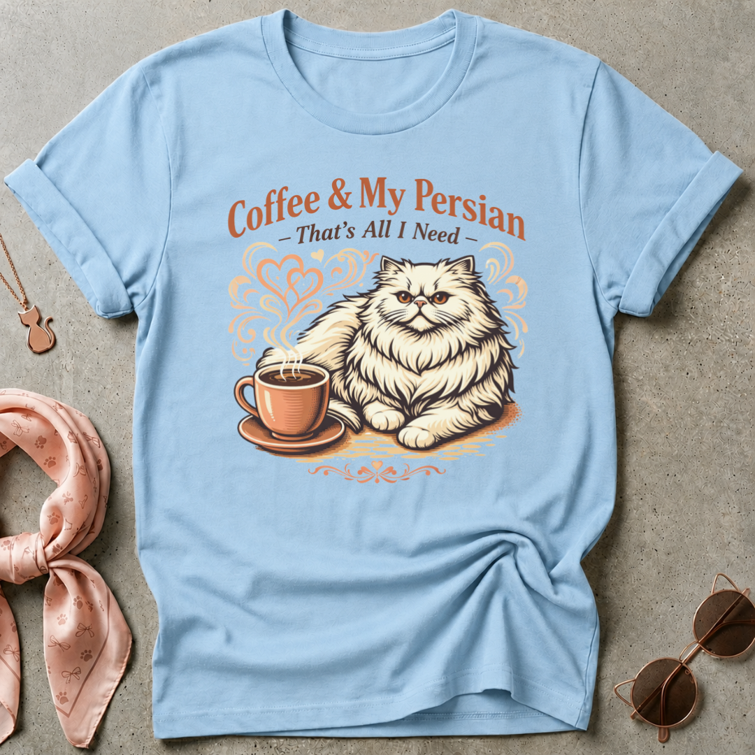 Coffee and My Persian Graphic Tee