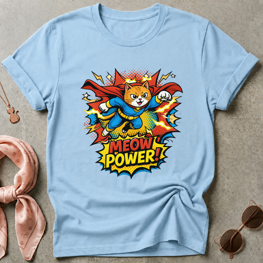Meow Power Graphic Tee