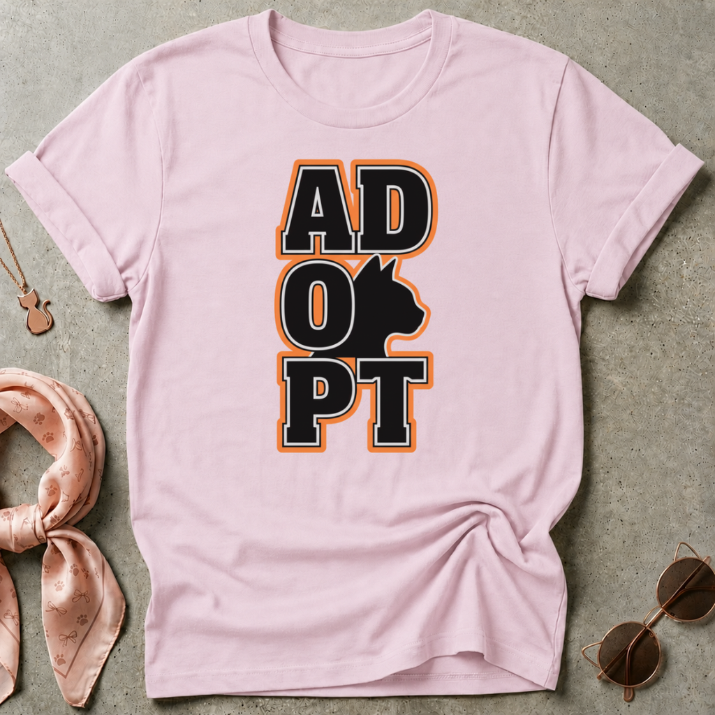 Adopt Pet Graphic Tee