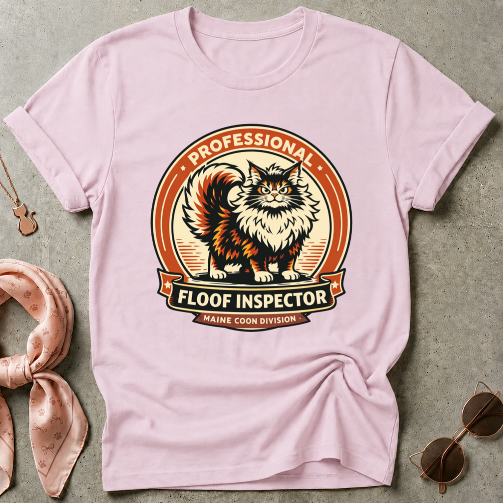 Professional Floof Inspector Graphic Tee