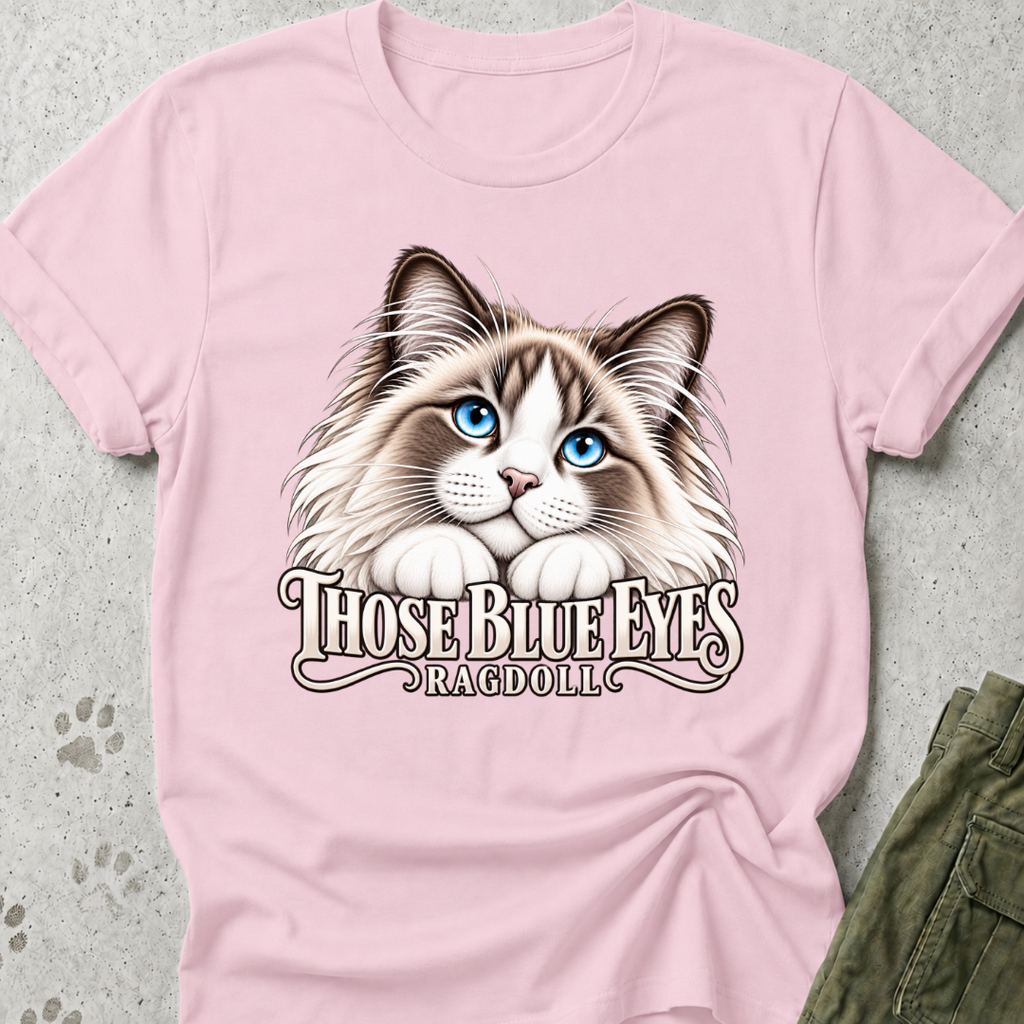Ragdoll Those Blue Eyes Graphic Tee