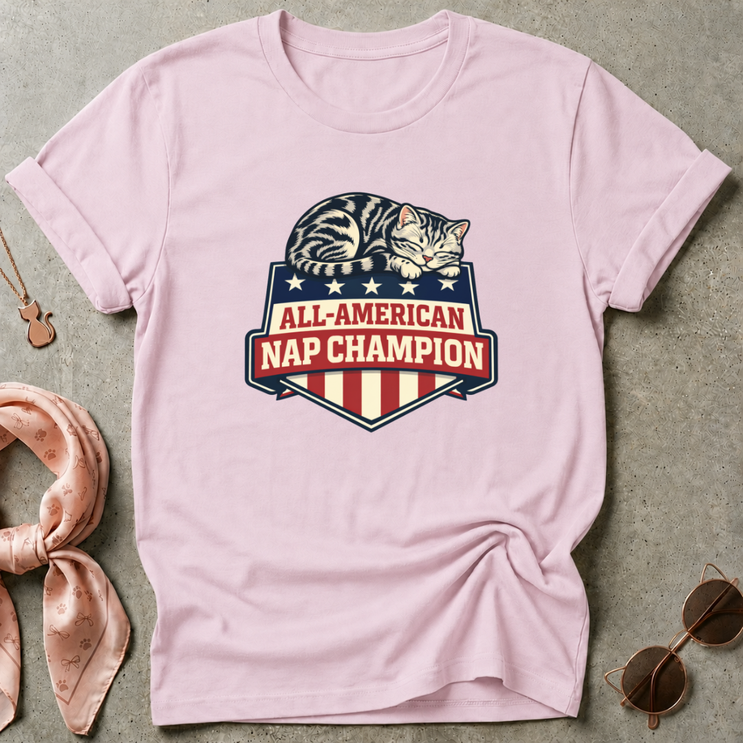 All-American Nap Champion Graphic Tee