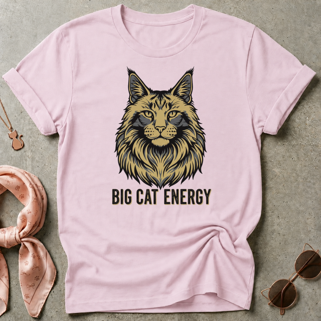 Big Cat Energy Two Graphic Tee