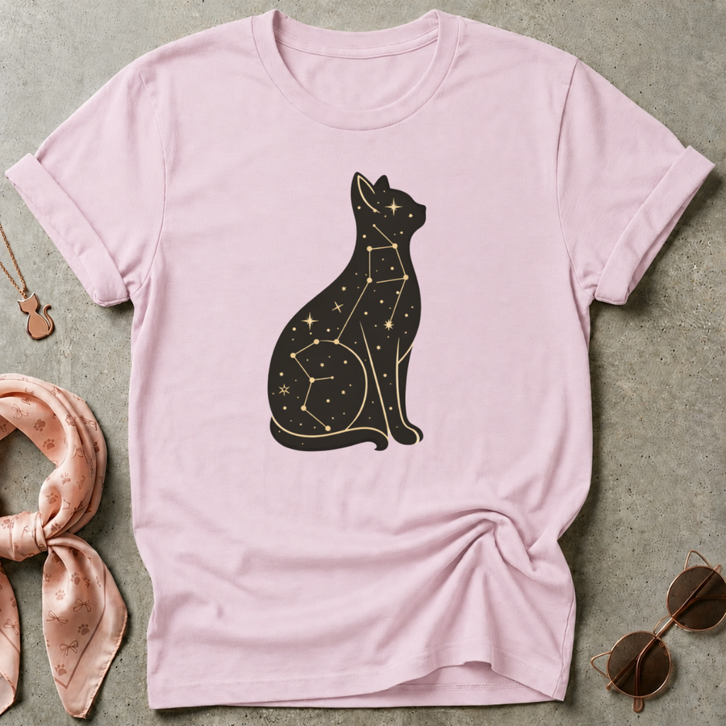 Cat Constellation Graphic Tee