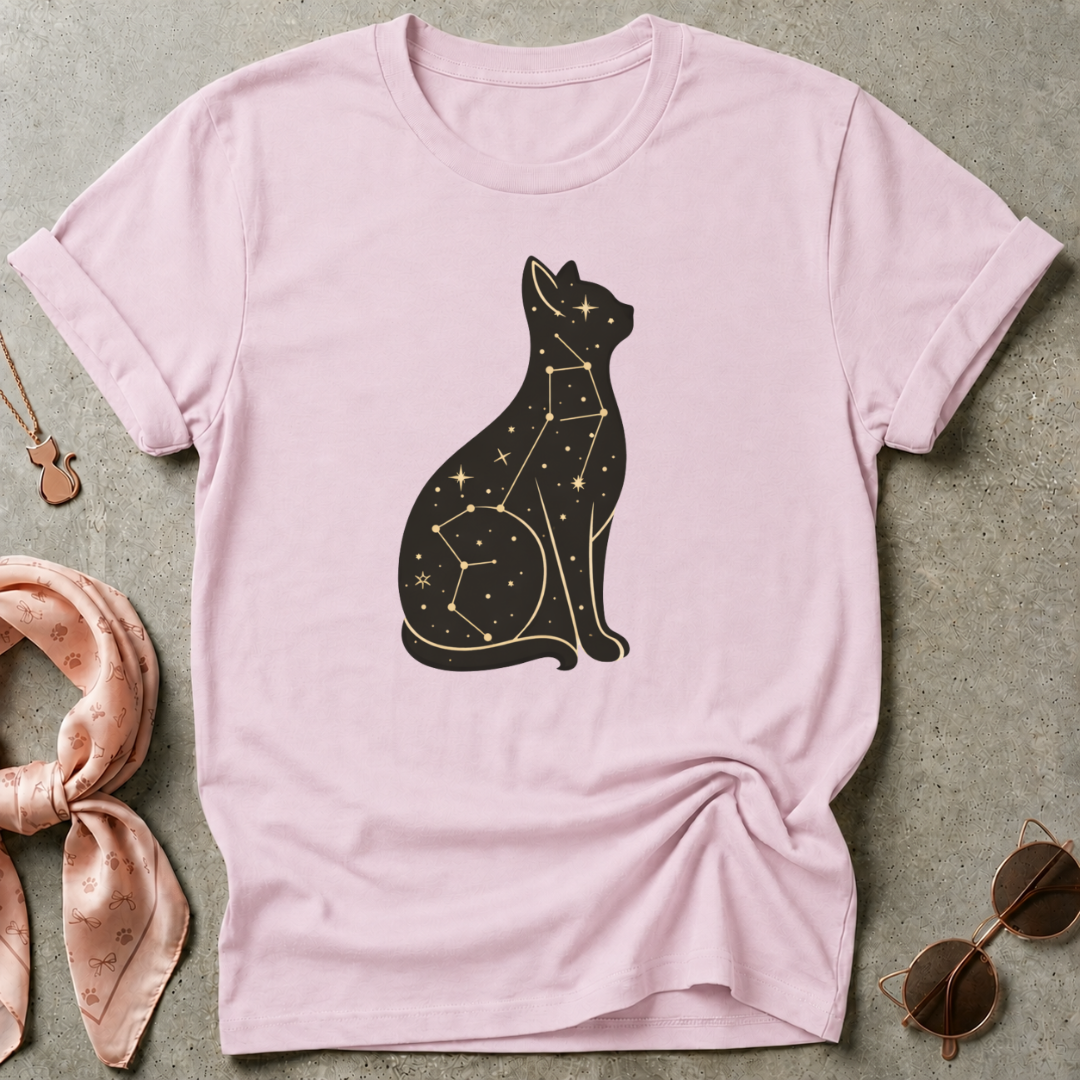 Cat Constellation Graphic Tee