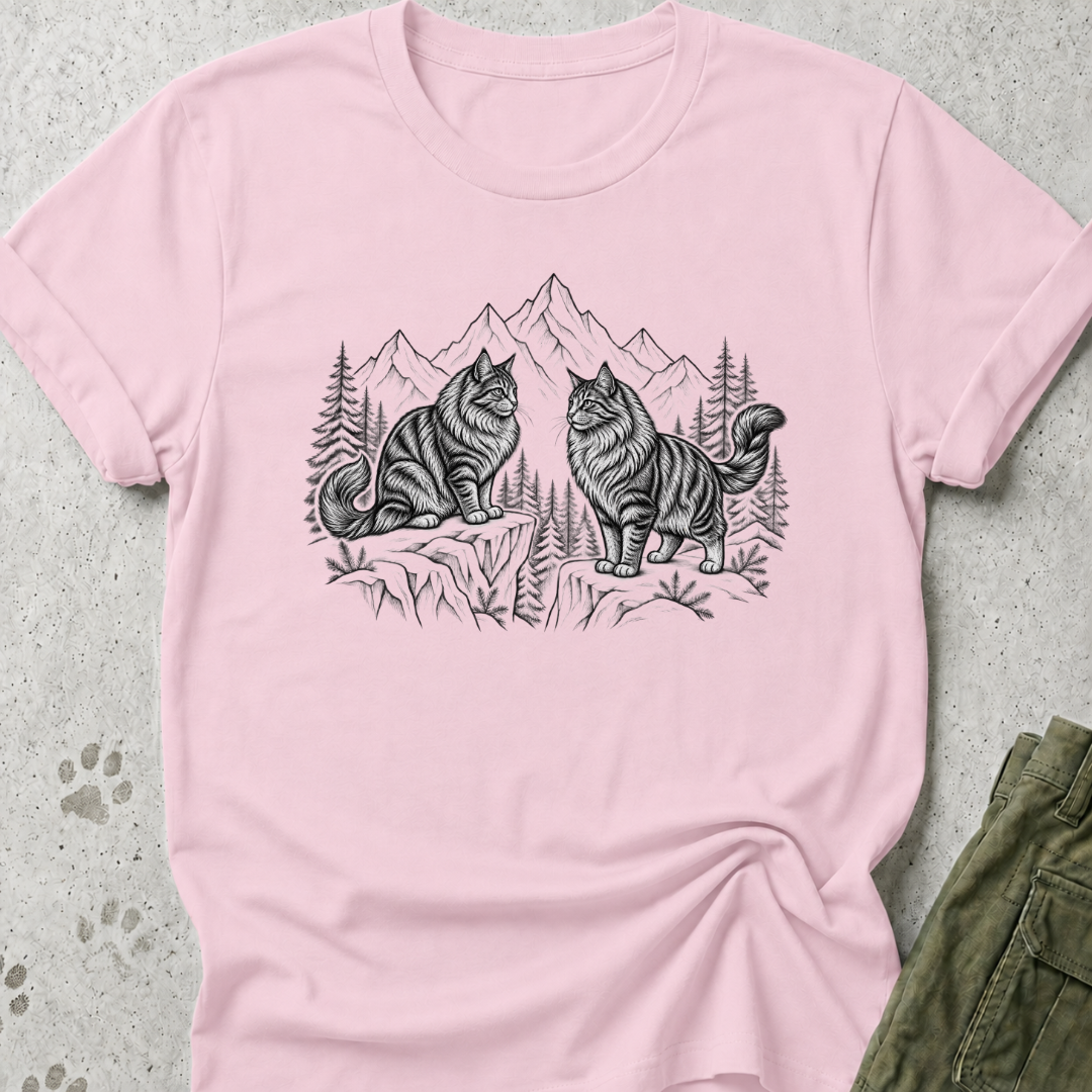 Two Wild Cats Graphic Tee