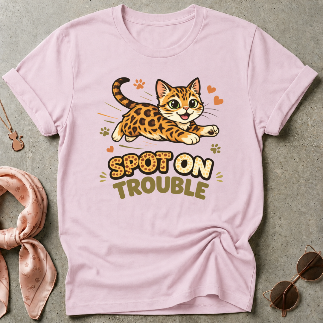 Spot On Trouble Graphic Tee