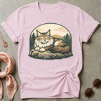Maine Coon Badge Graphic Tee