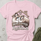 Ragdoll Home Graphic Tee