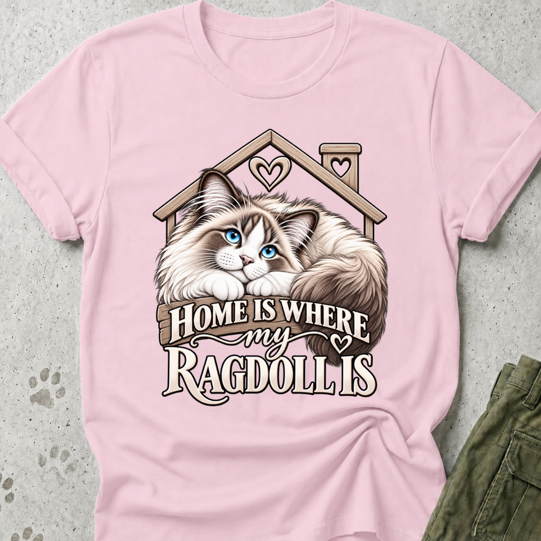 Ragdoll Home Graphic Tee