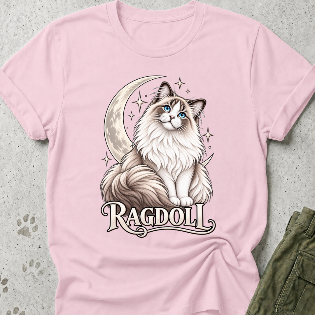 Ragdoll Moon Graphic Tee