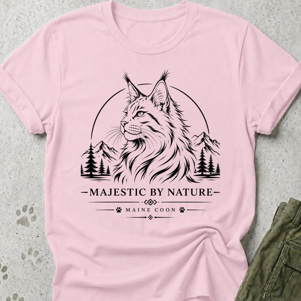 Maine Coon Majestic Graphic Tee
