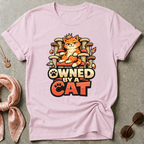 Owned By A Cat Graphic Tee