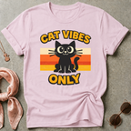 Cat Vibes Only Graphic Tee