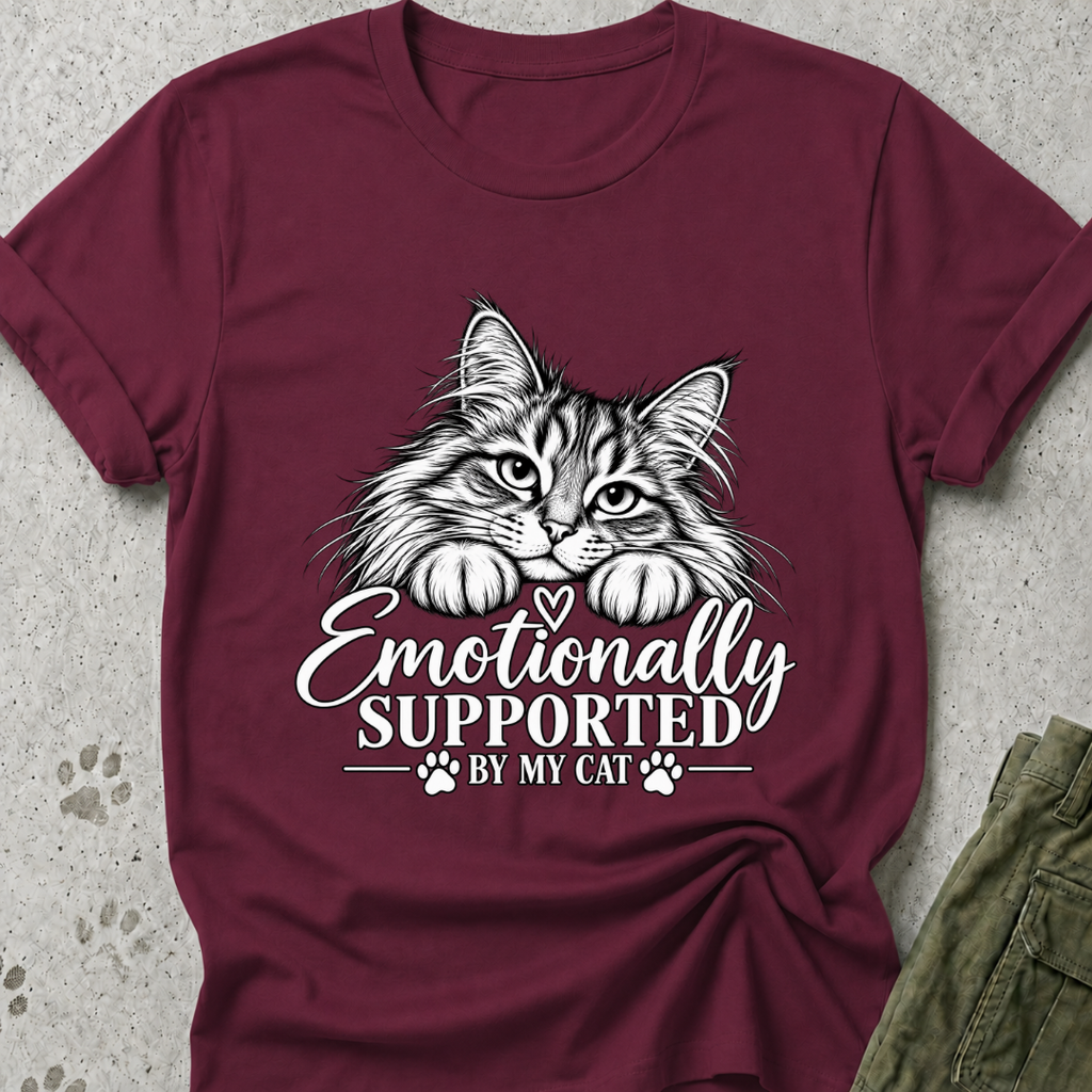 Emotional Support Cat Graphic Tee