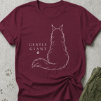 Maine Coon Gentle Giant Back Graphic Tee