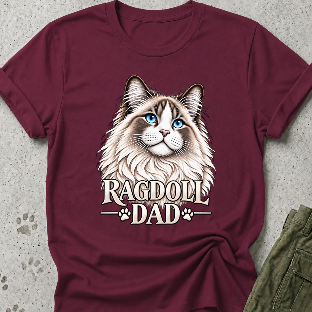 Ragdoll Dad Graphic Tee