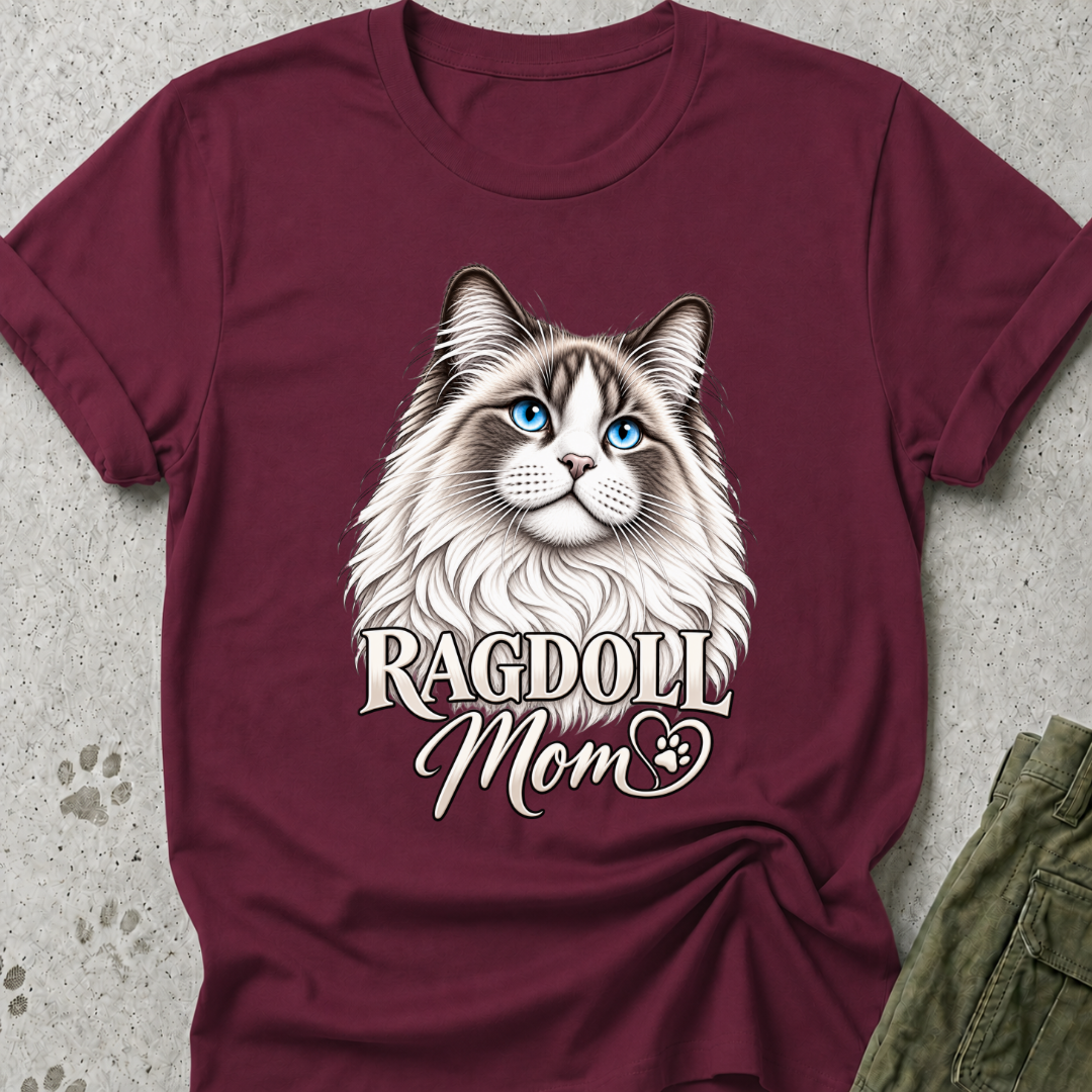 Ragdoll Mom Graphic Tee