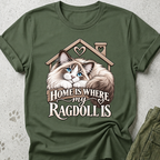 Ragdoll Home Graphic Tee