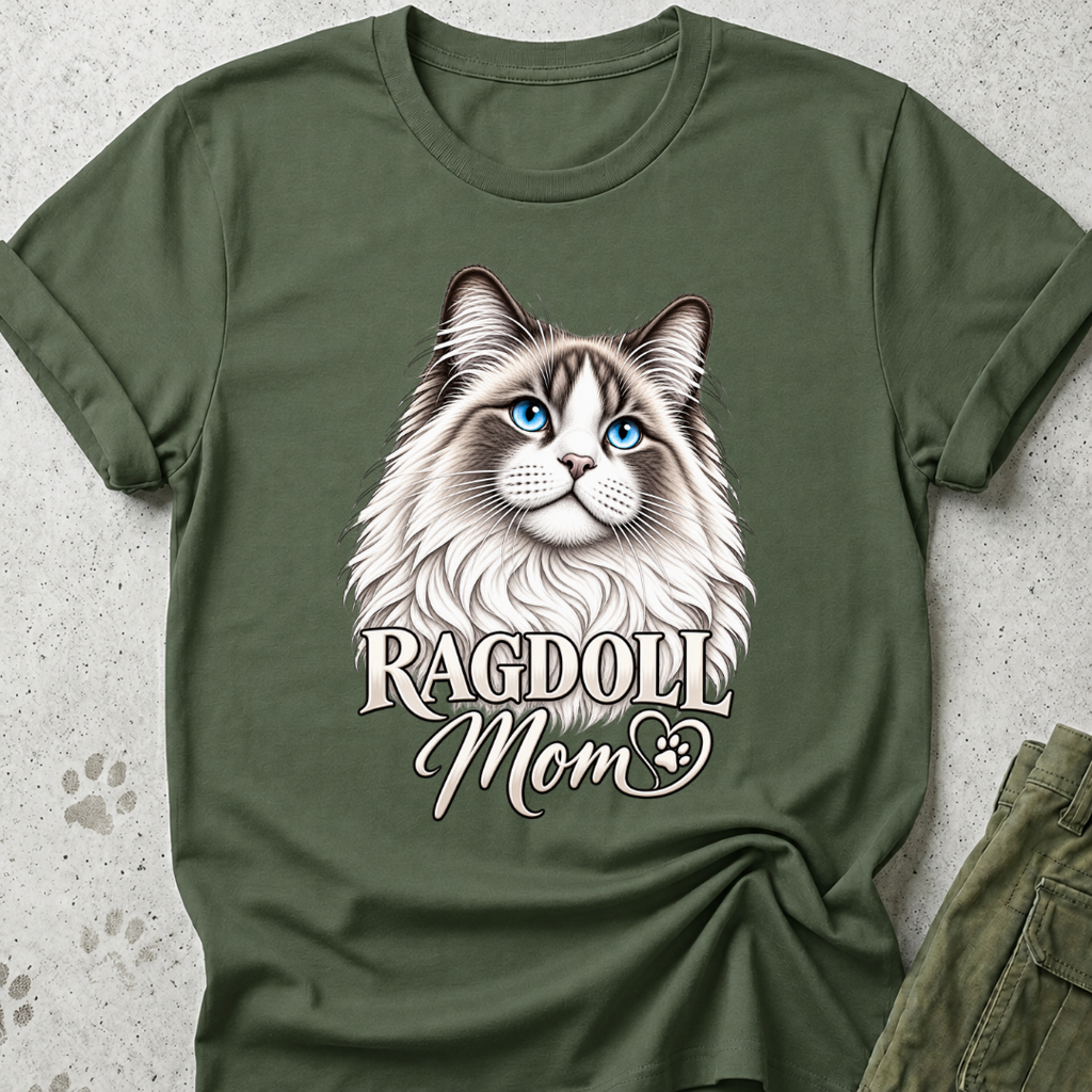Ragdoll Mom Graphic Tee