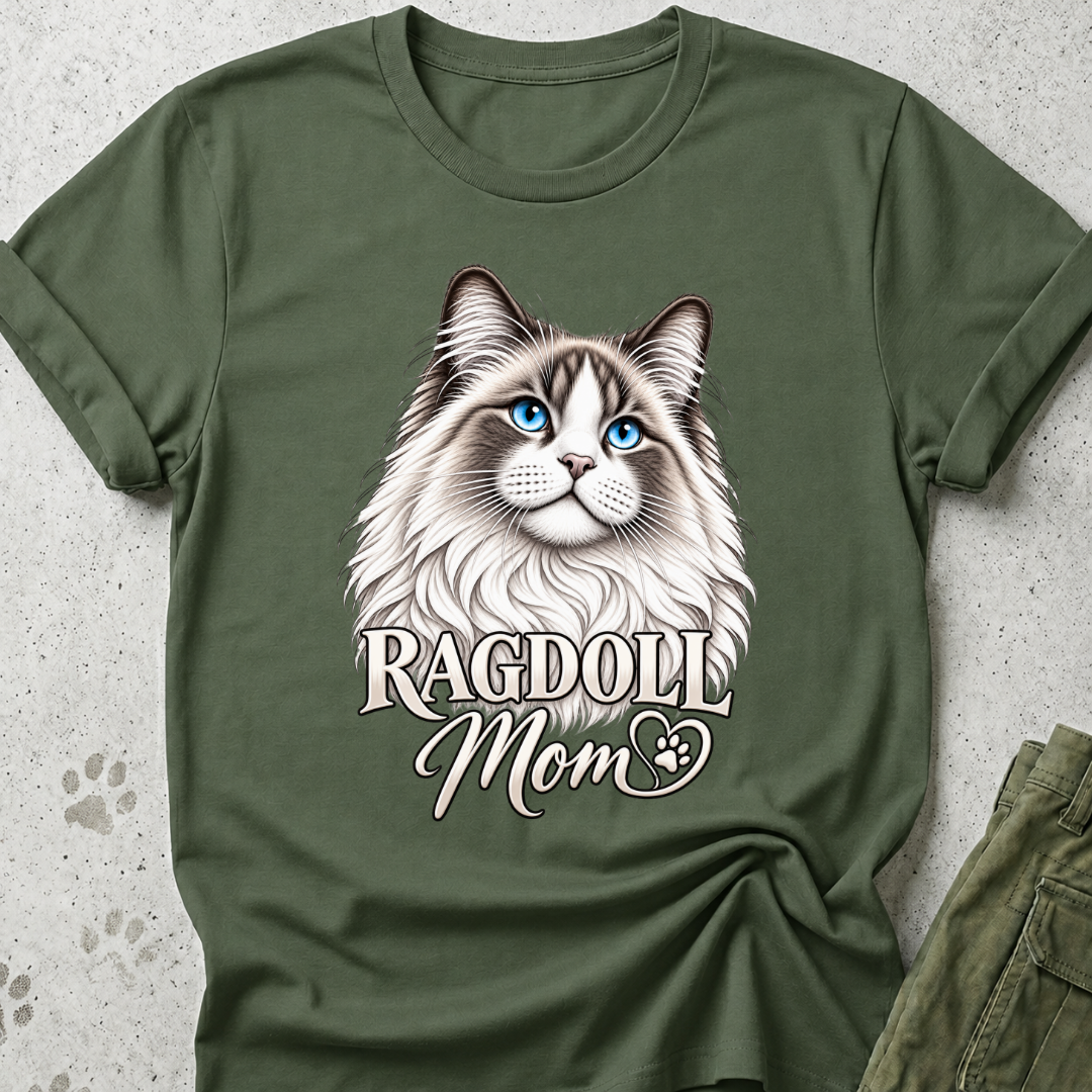 Ragdoll Mom Graphic Tee