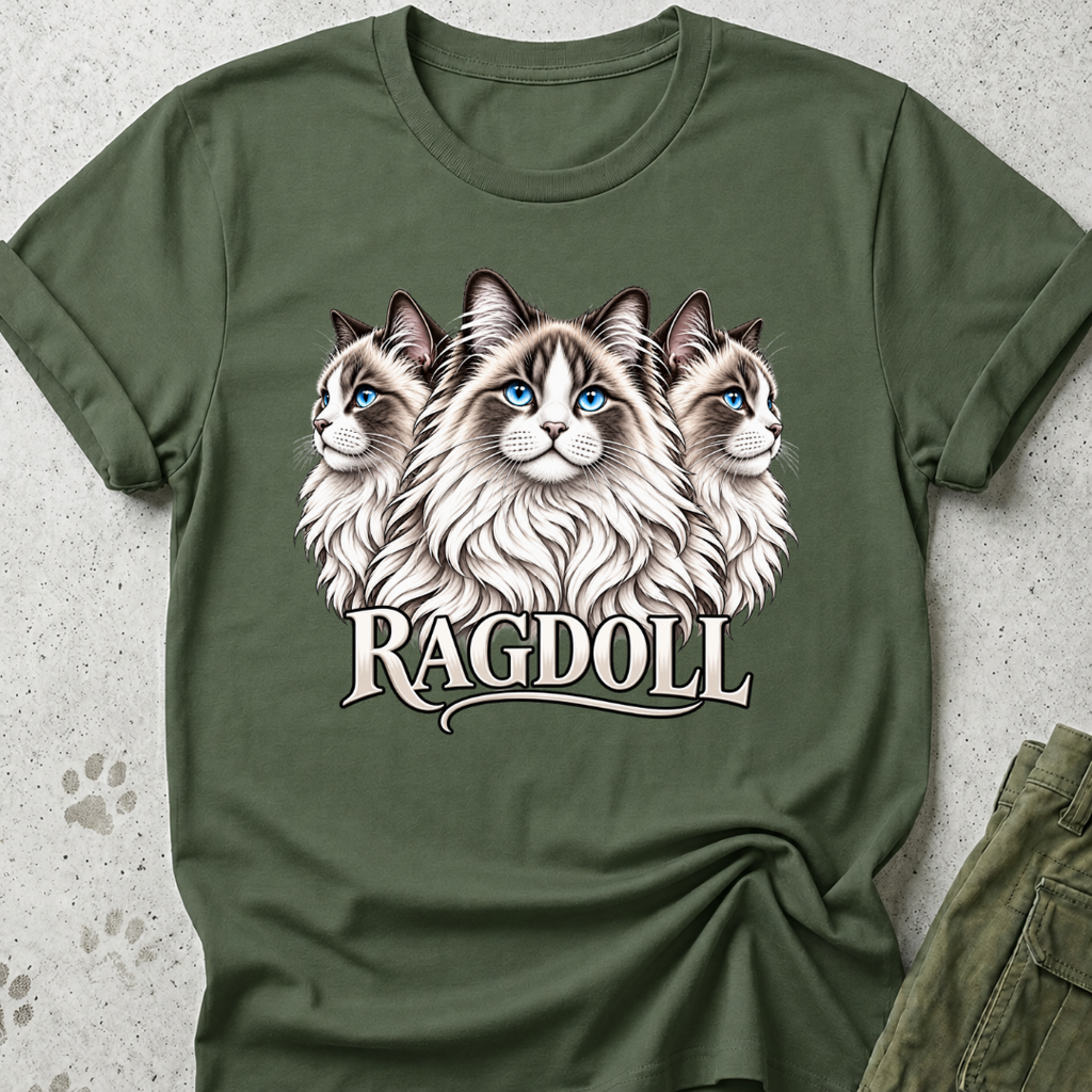 Ragdoll Three Graphic Tee
