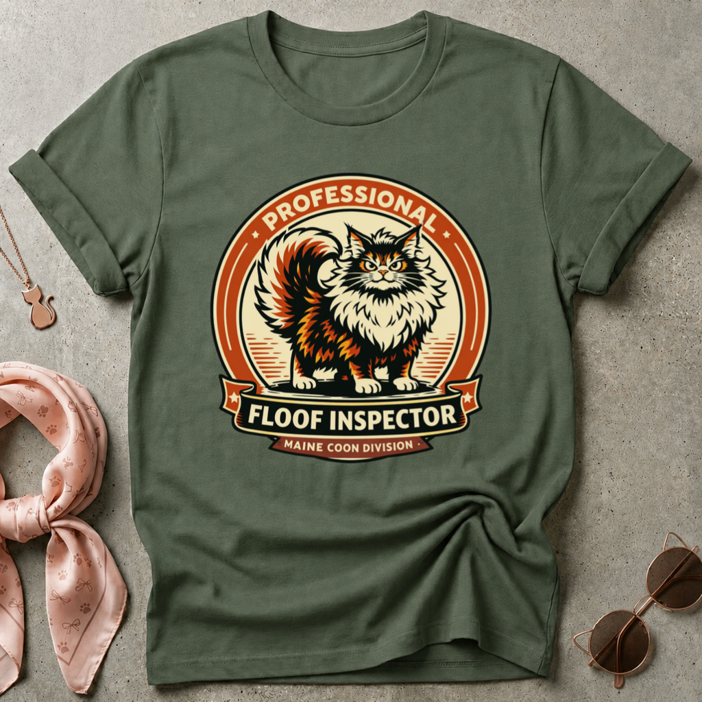 Professional Floof Inspector Graphic Tee