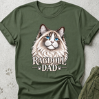 Ragdoll Dad Graphic Tee