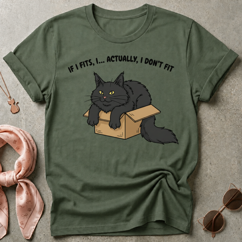 I Don't Fit Graphic Tee