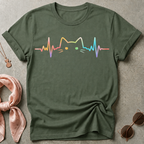 EKG Kitty Graphic Tee
