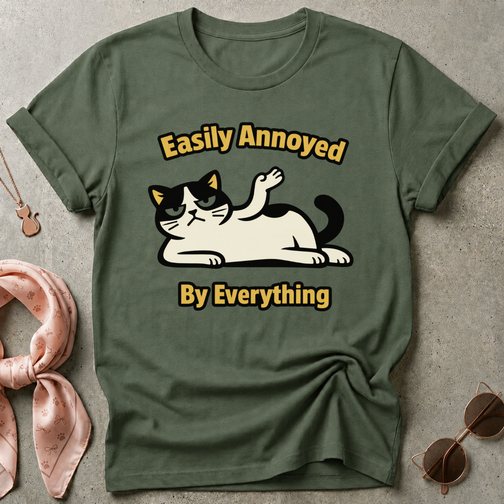 Easily Annoyed By Everything Graphic Tee