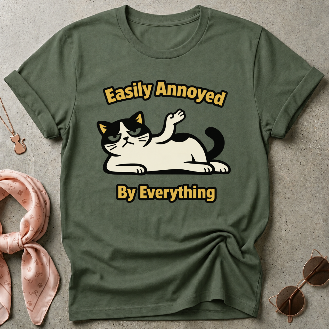 Easily Annoyed By Everything Graphic Tee