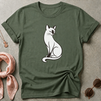 Siamese Silhouette Graphic Tee