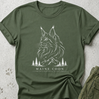 Maine Coon Wilderness Giant Graphic Tee