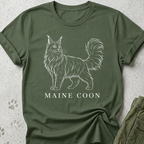Maine Coon Full Body Graphic Tee